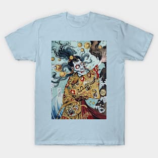 A Japanese Yokai Demon T-Shirt